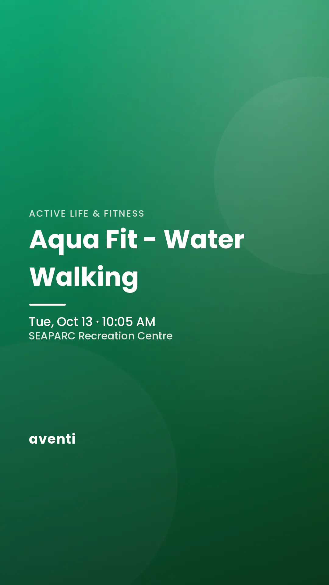 Aqua Fit - Water Walking