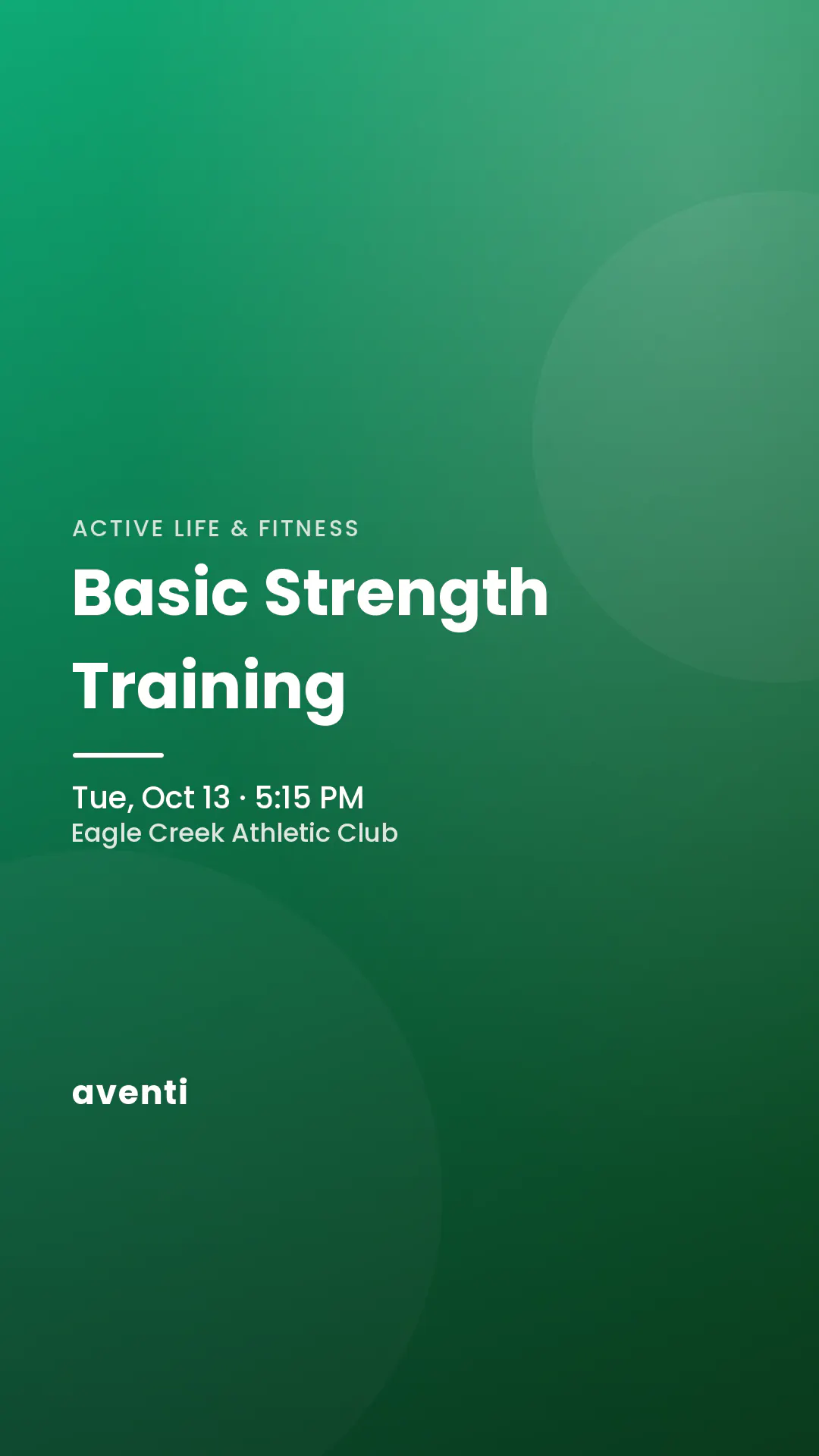 Basic Strength Training