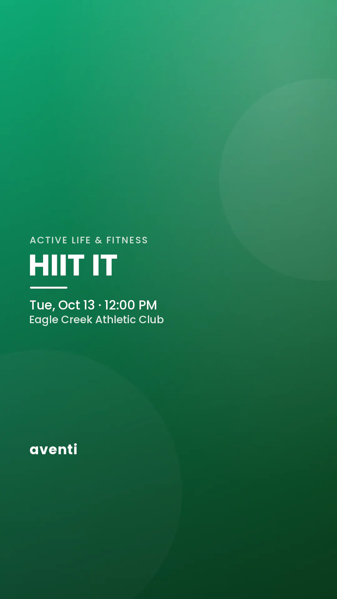 HIIT IT