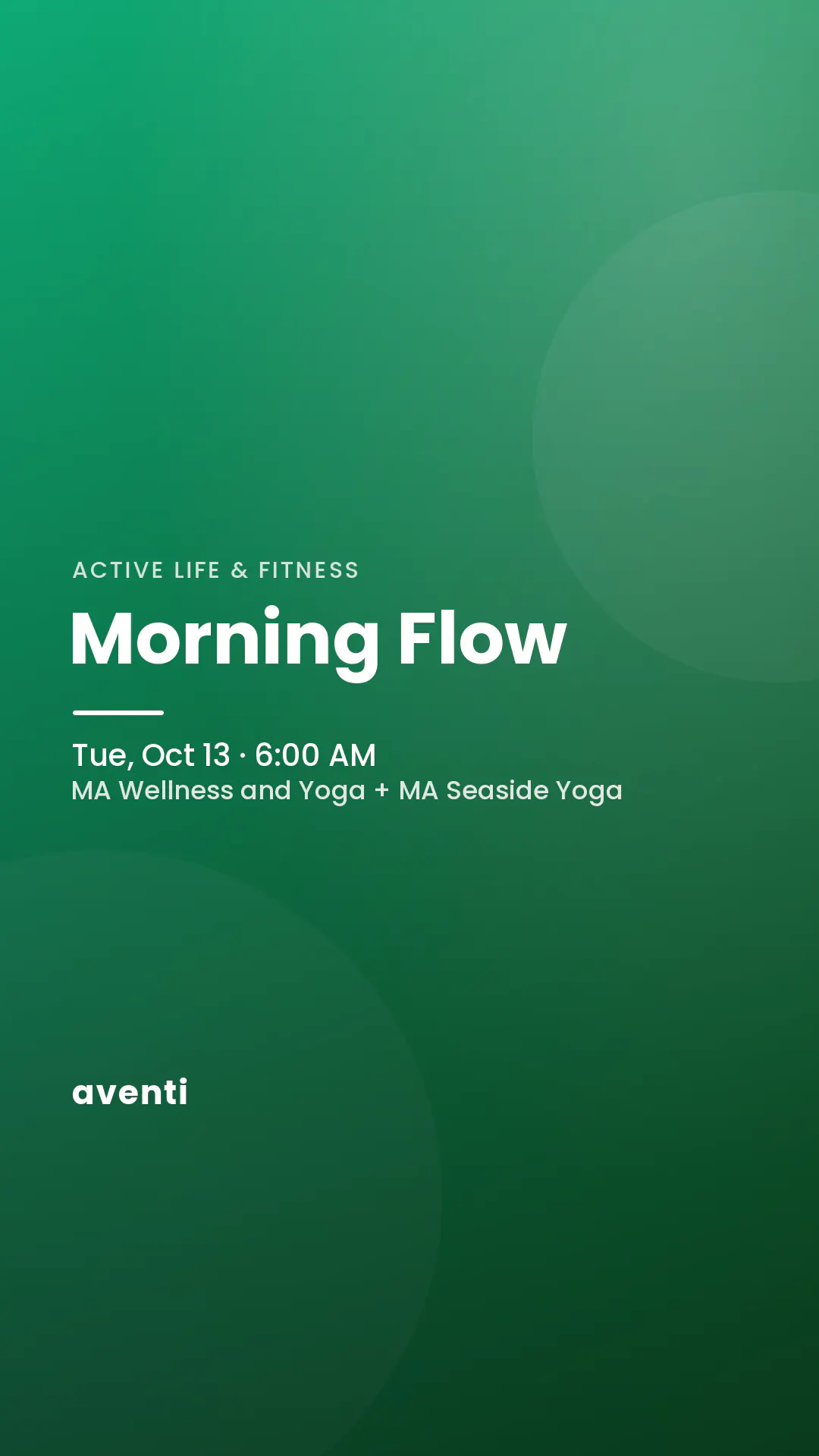 Morning Flow