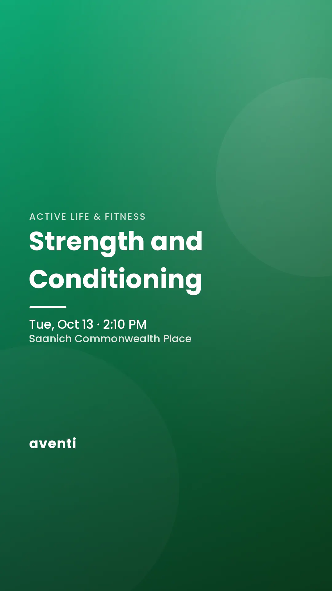 Strength and Conditioning