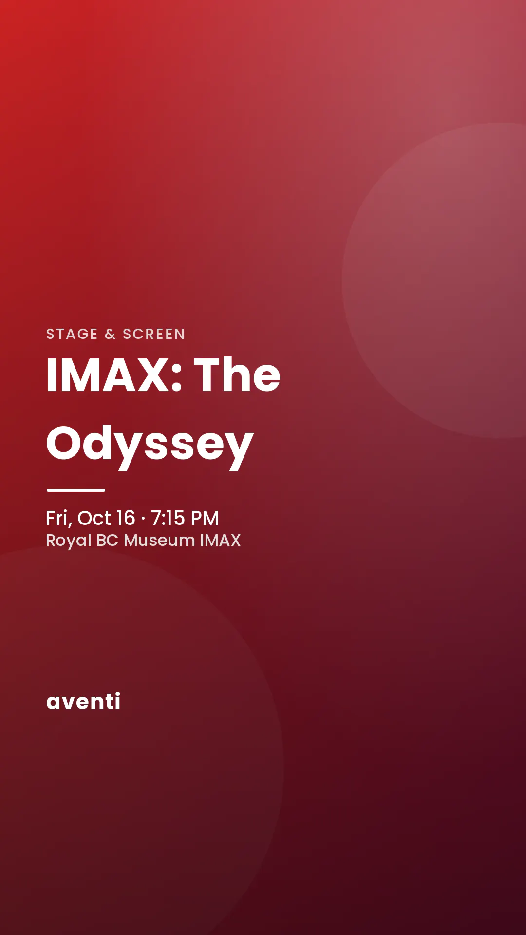 IMAX: The Odyssey