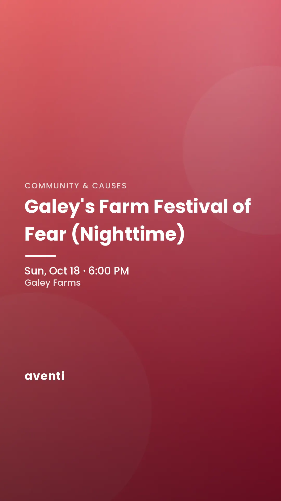 Galey's Farm Festival of Fear (Nighttime)