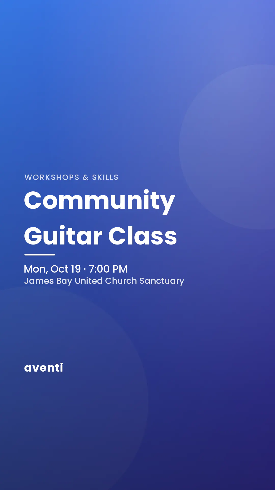 Community Guitar Class