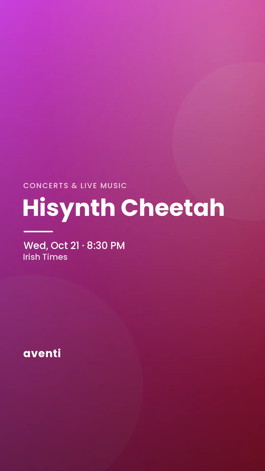 Hisynth Cheetah