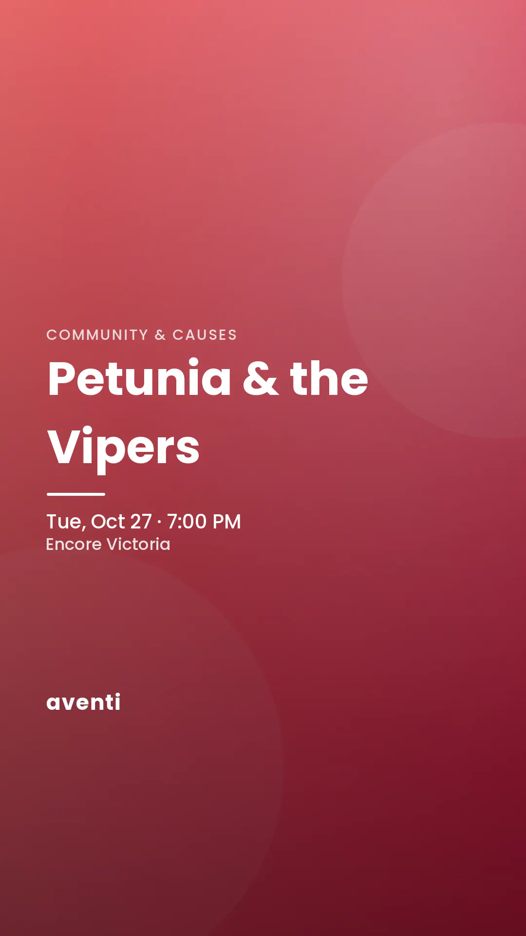 Petunia & the Vipers