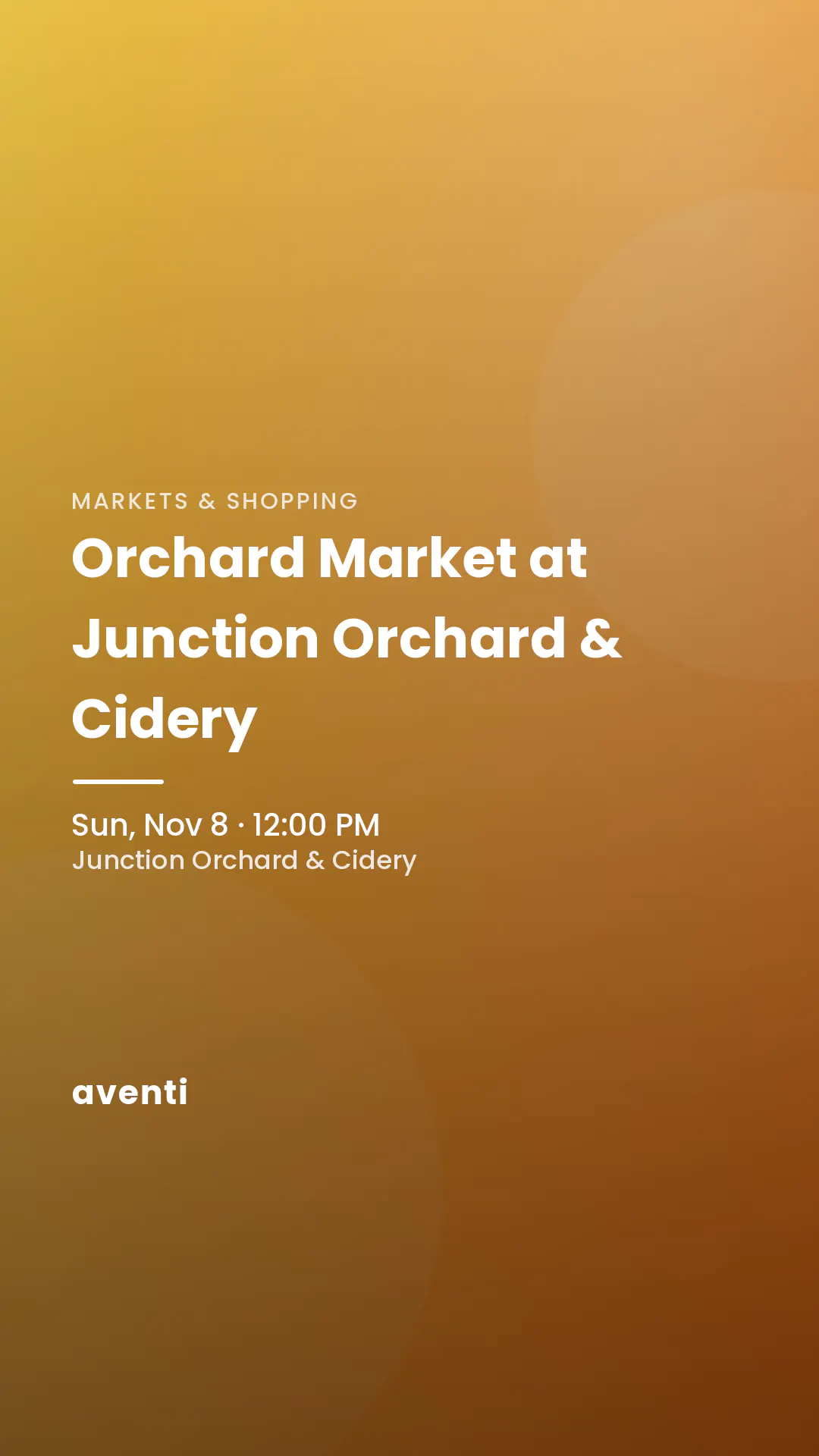 Orchard Market at Junction Orchard & Cidery