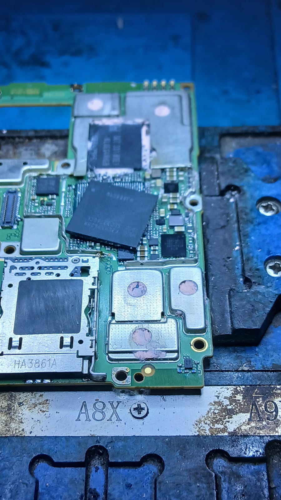 MacBook Air M1 — Liquid Spill, Corroded Backlight Circuit