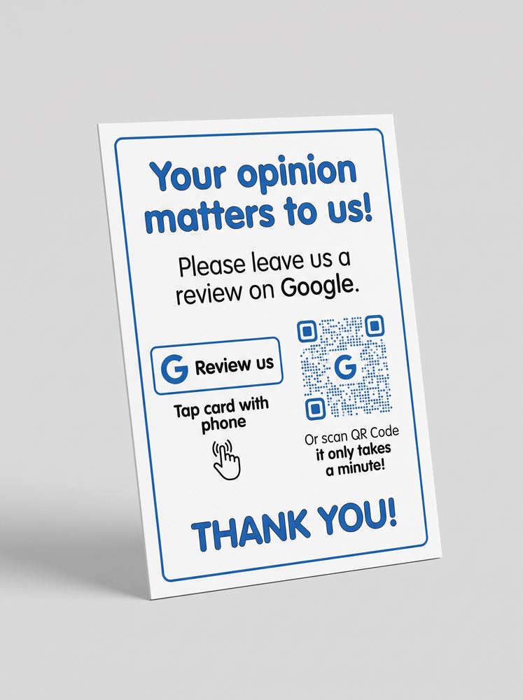 Google Review Tap Card in Nairobi, Kenya | PrintHub