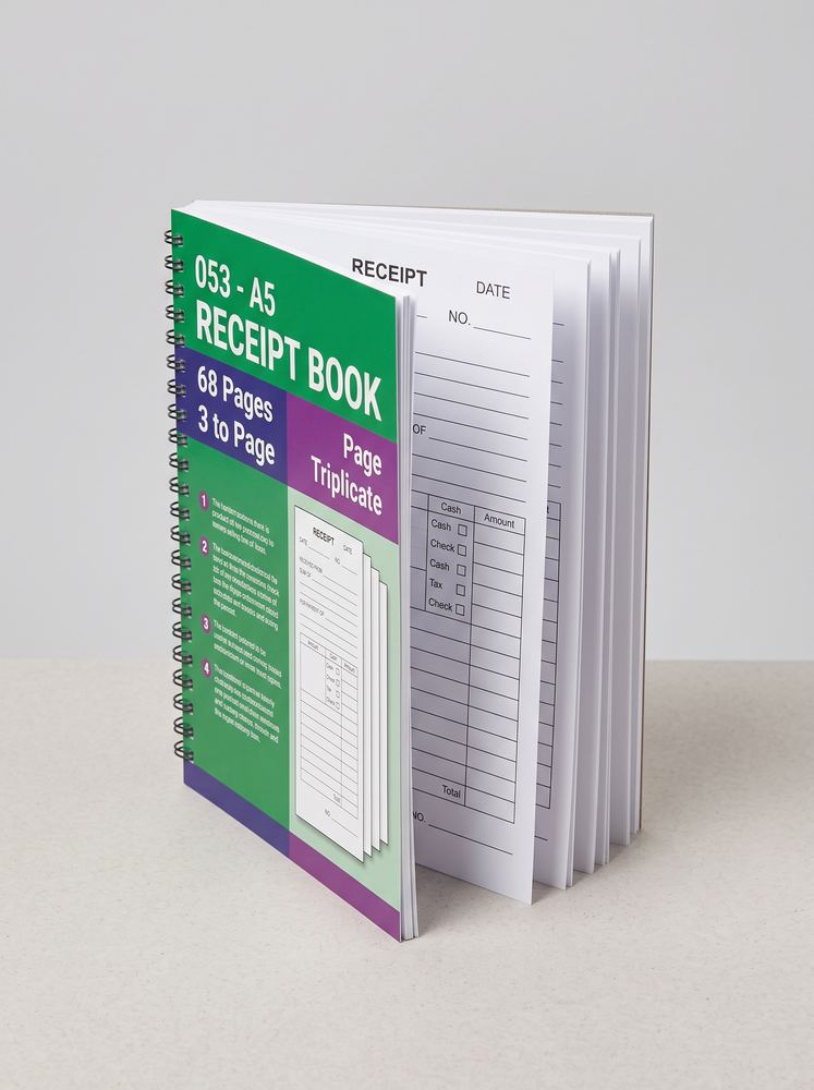 Receipt books printing in Nairobi, Kenya | PrintHub