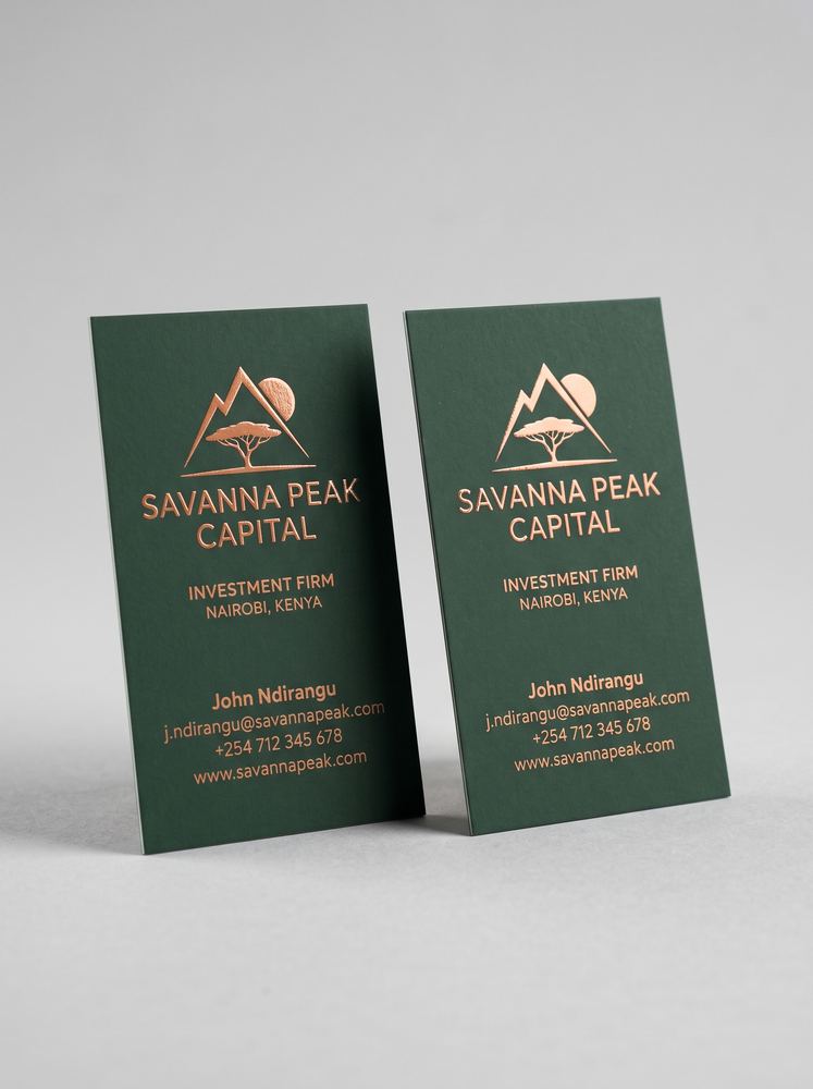 Spot UV Business Cards in Nairobi, Kenya | PrintHub