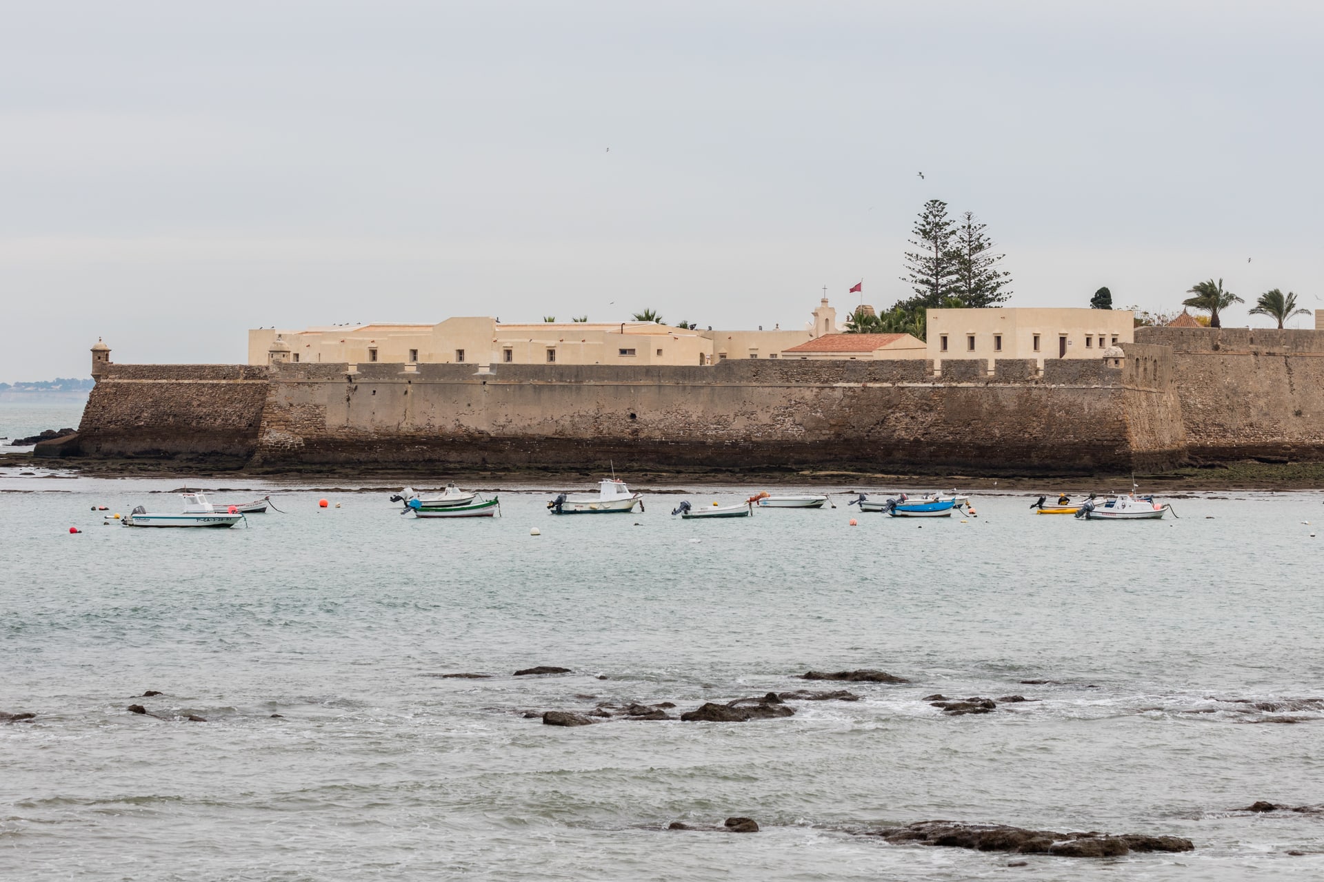 Castillo de Santa Catalina, Cádiz, España