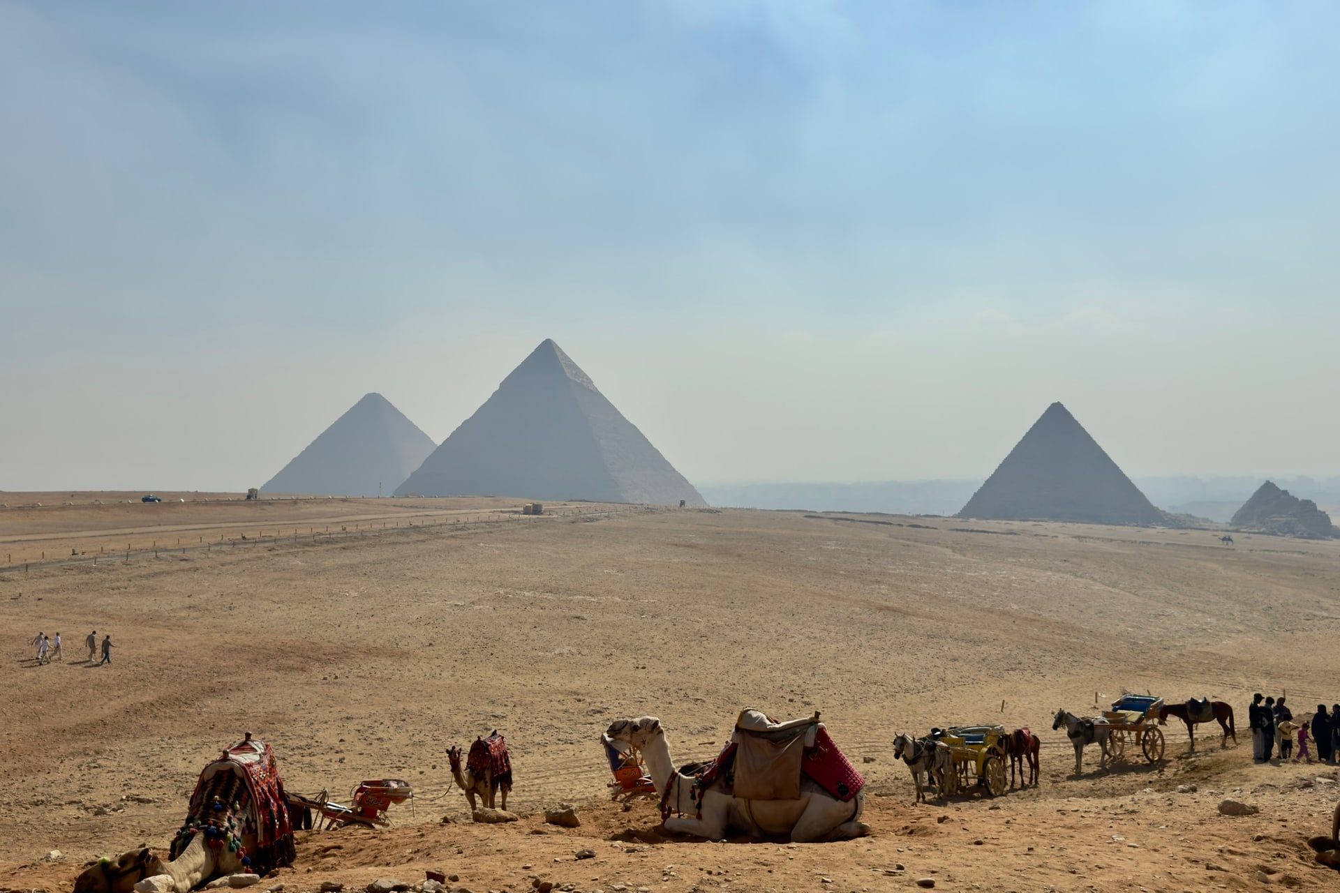 Pirámides de Giza, Giza, Egipto