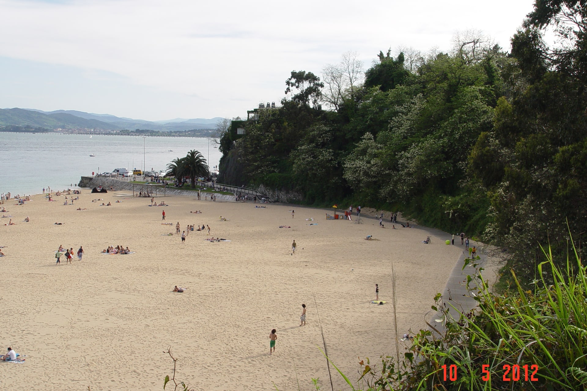 Playa de los Peligros, Santander, España