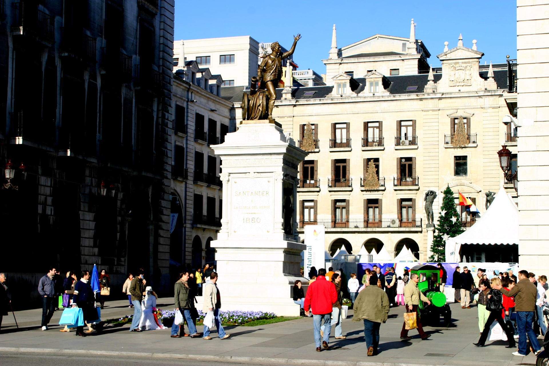 Plaza Porticada (Plaza de Velarde), Santander, España