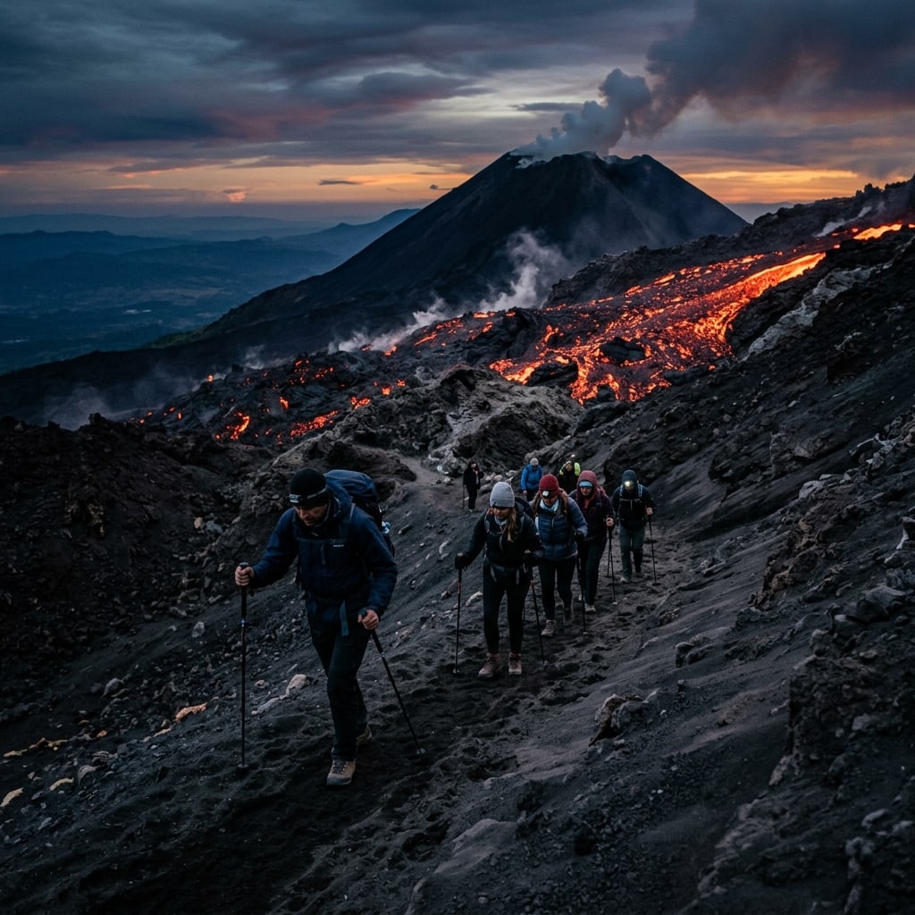 Volcán Pacaya, San Vicente Pacaya, Guatemala