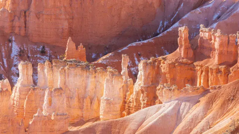 Los hoodoos de Bryce Canyon