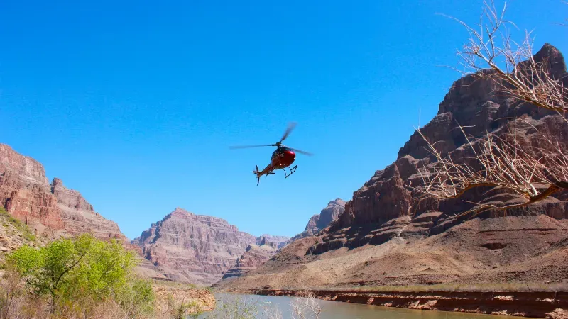 🚁 Vuelo en helicóptero sobre el Gran Cañón