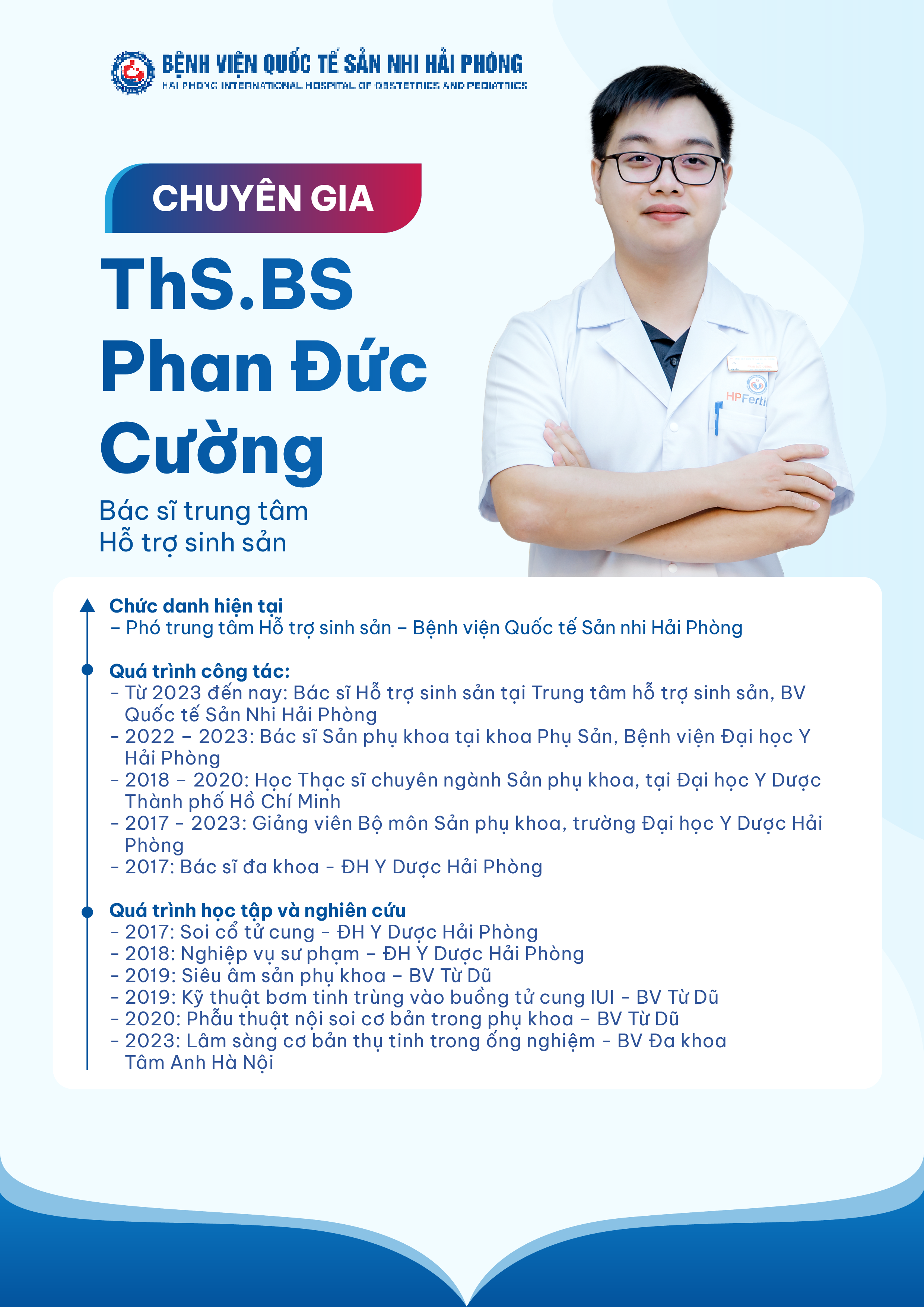 PHAN ĐỨC CƯỜNG - Bệnh viện Quốc tế Sản Nhi Hải Phòng