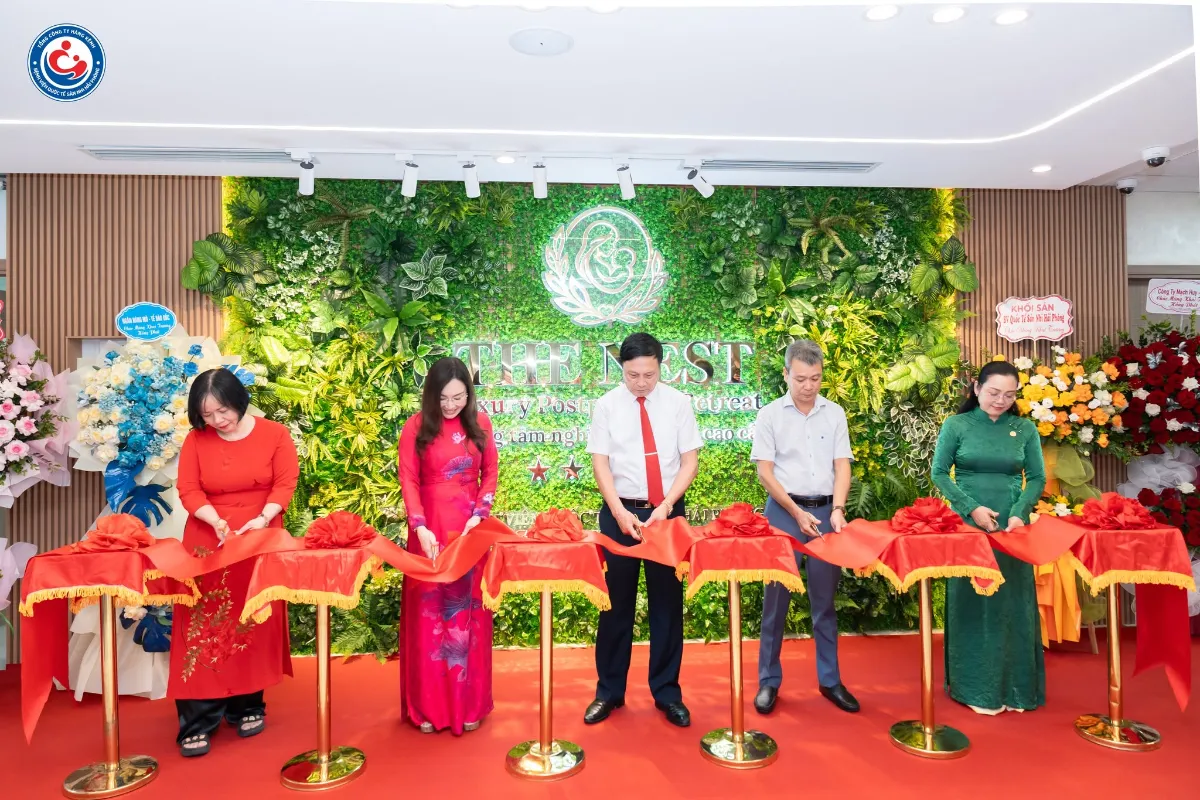 Khai trương Trung tâm Ở cữ cao cấp The Nest – Luxury Postpartum & Retreat Hải Phòng | Chuẩn Y Khoa - Bệnh viện Quốc tế Sản Nhi Hải Phòng