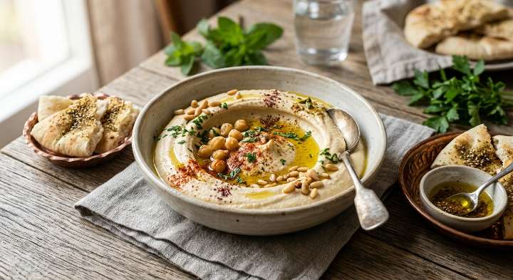 Klassischer Hummus