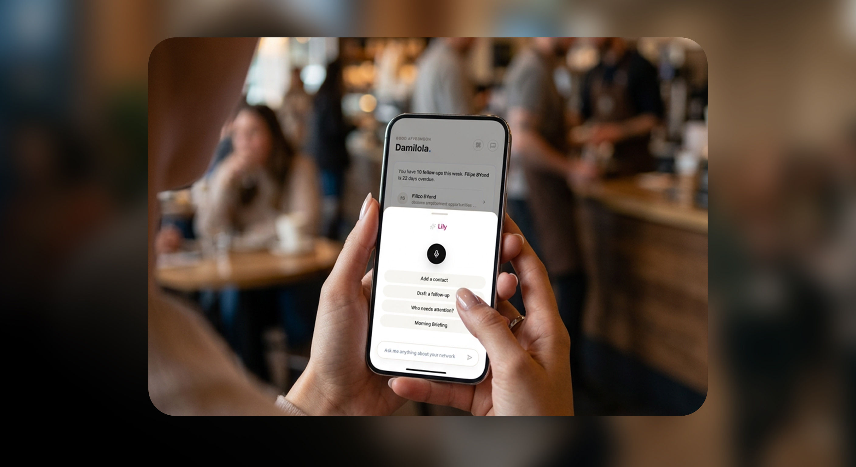 How Lily Helps You Follow Up Faster After Meeting Someone