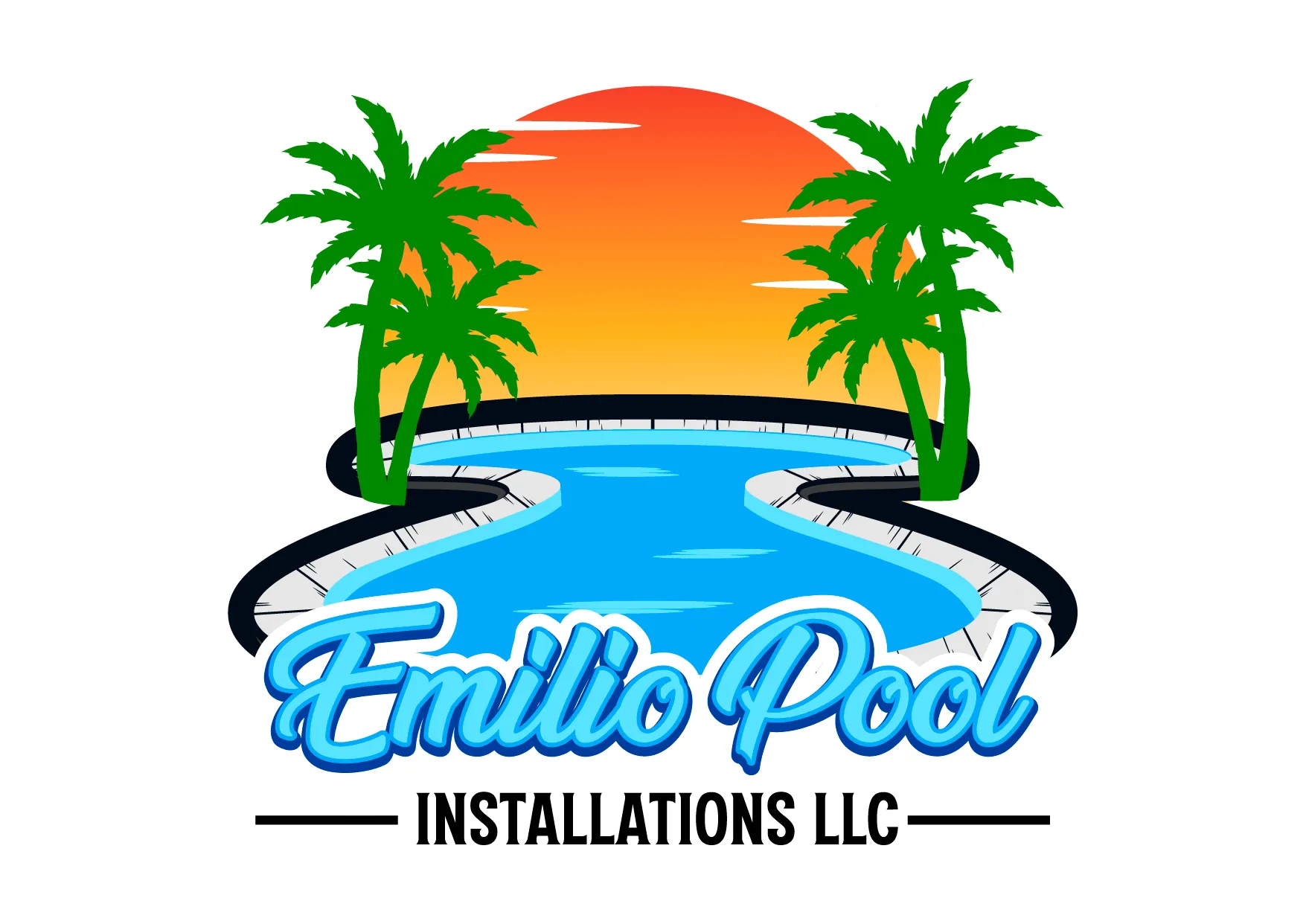 logo Emilio Pool Installations LLC