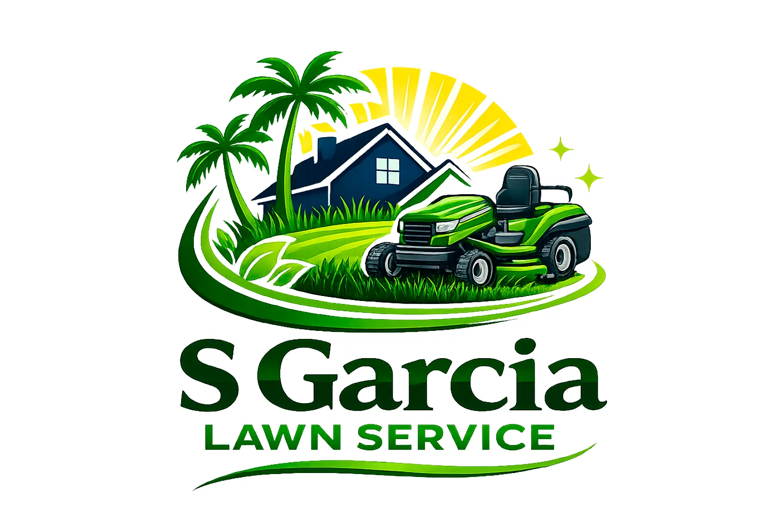 Logo-S Garcia Custom Lawn Service