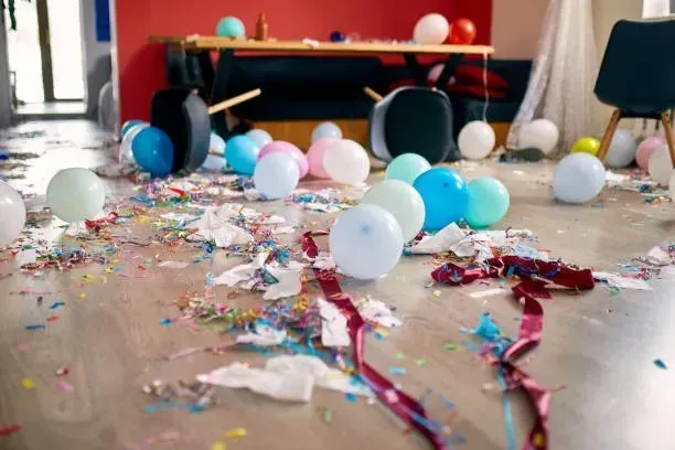 Post-Party Cleaning