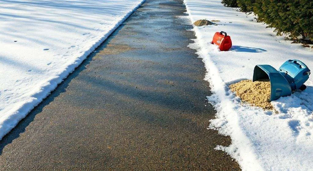 Snow Removal Techniques for Concrete