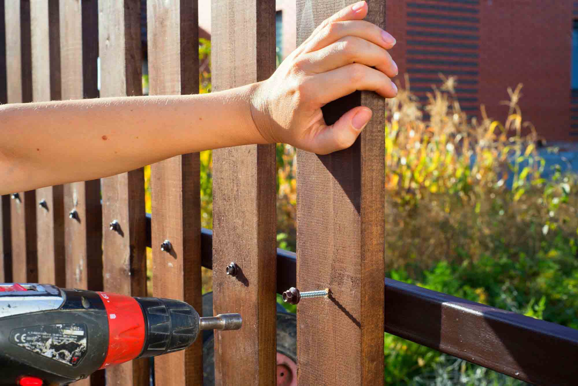 Wood Fence Installation