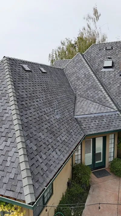 New roof installation