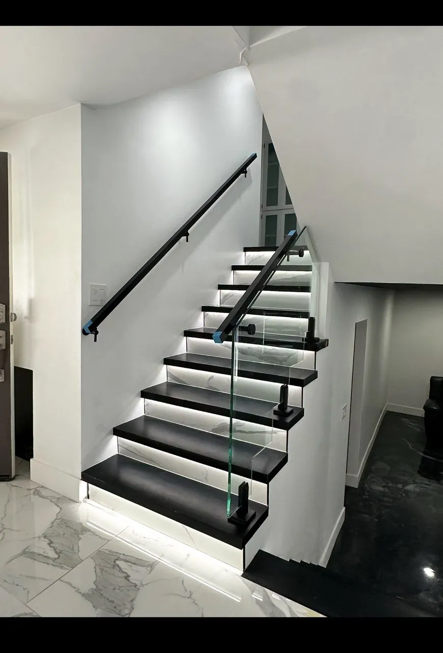 Stairs Railing Glass