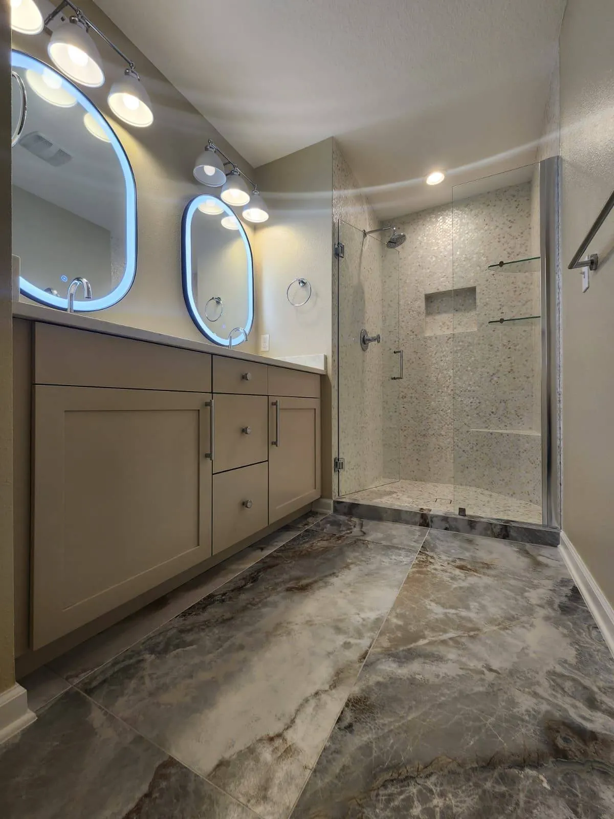 After - Bathrooms