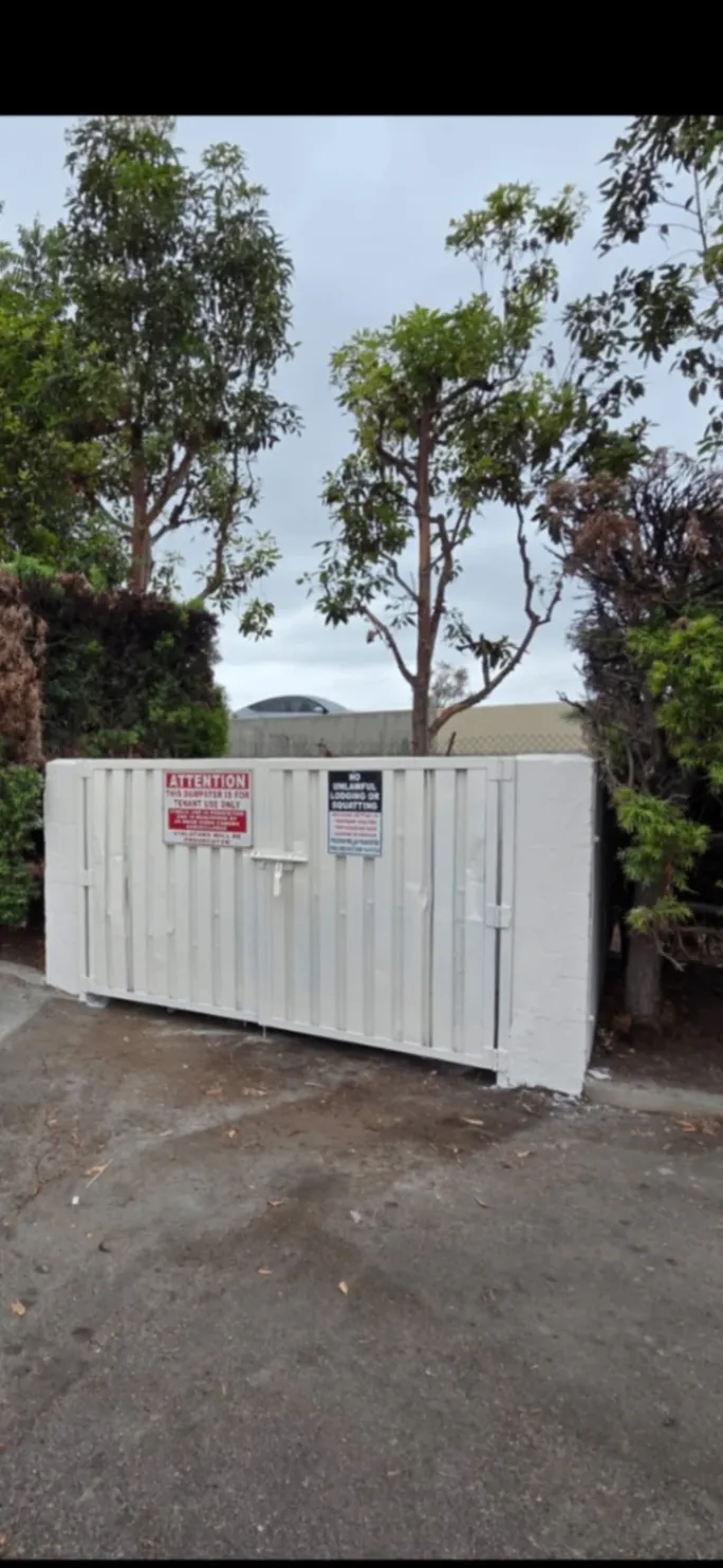 Trash Enclosure Repairs