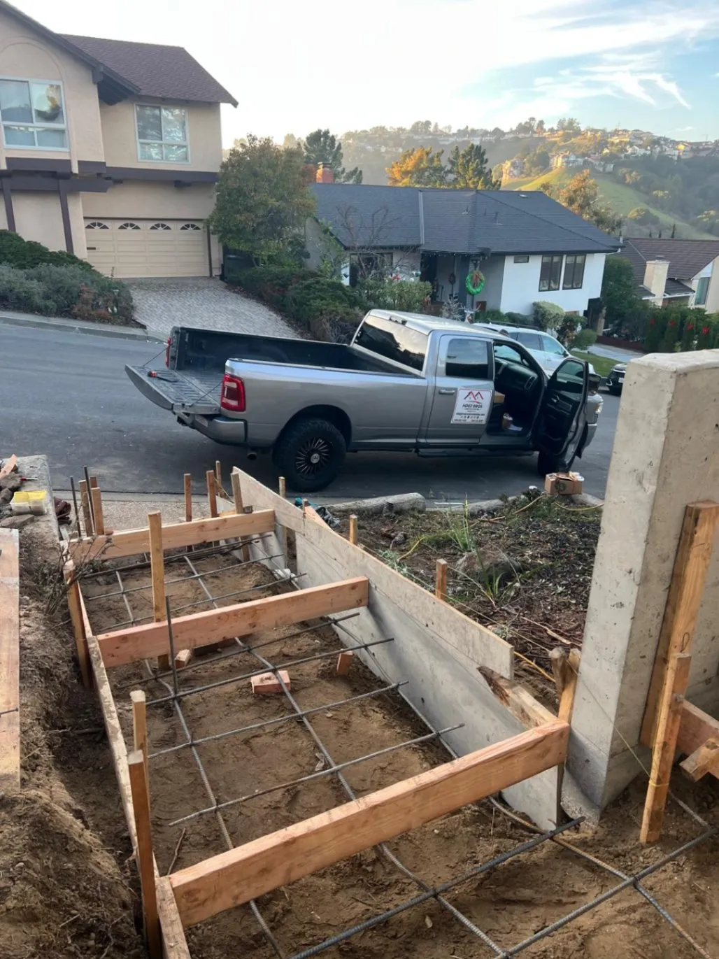 Construction of Walkways and Staircases