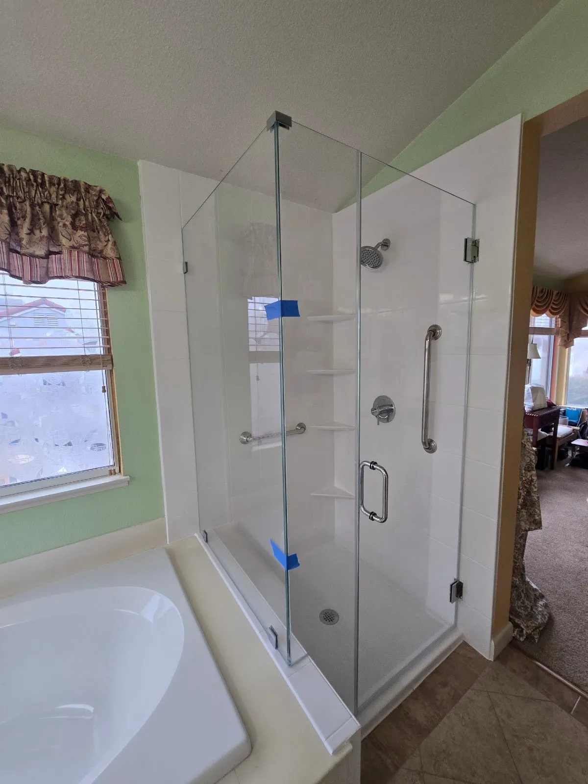 MT Custom Shower Door