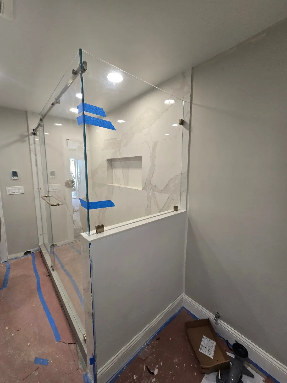 MT Custom Shower Door