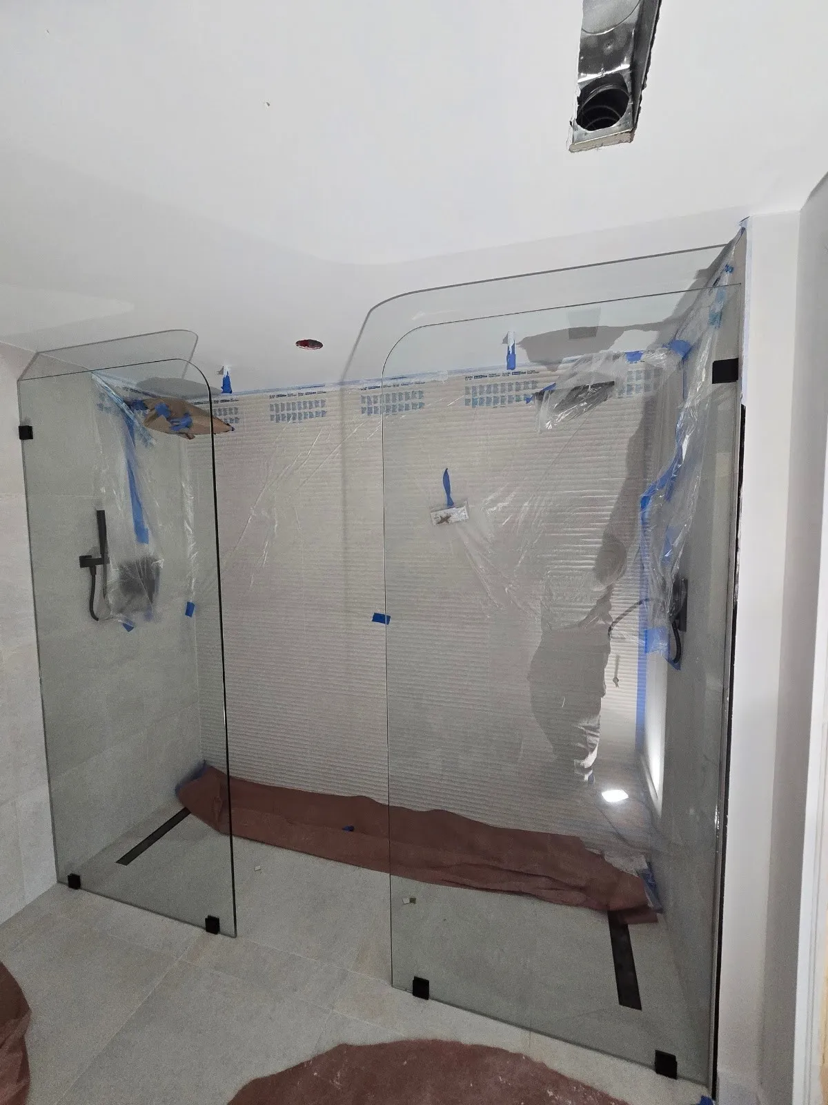 MT Custom Shower Door
