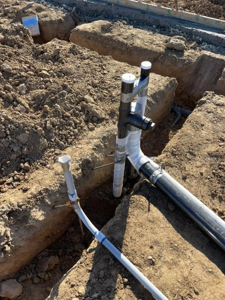 Water Pipe Installation