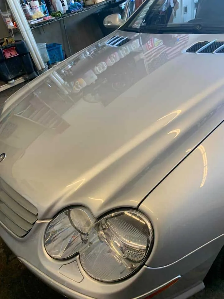 spray wax application