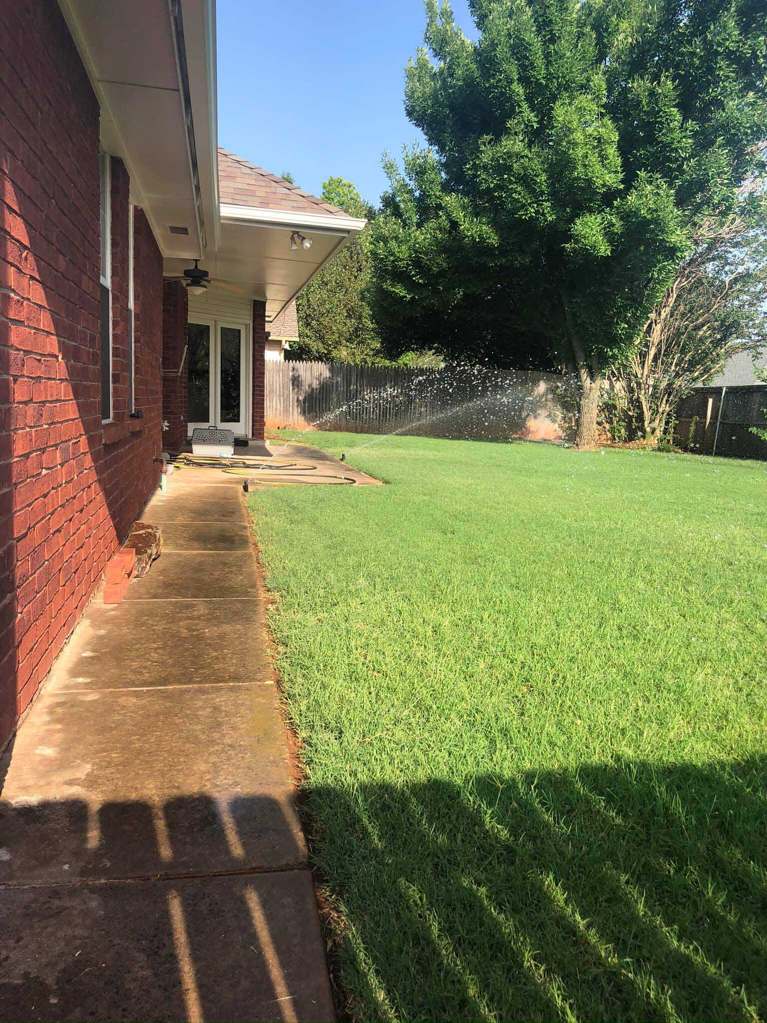 Sprinkler Irrigation Installation