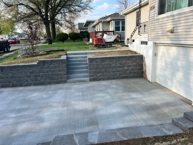 Retaining Wall Construction