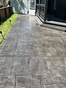 Stamped Concrete Installation