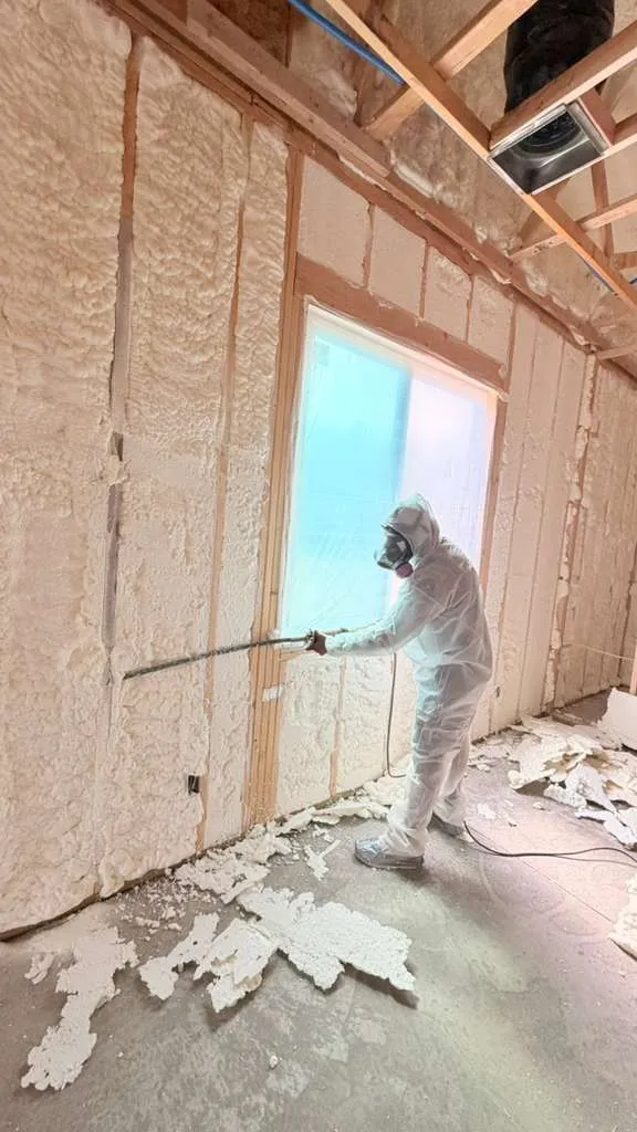 Open Cell Spray Foam.