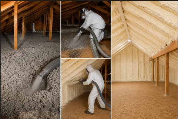 insulation removal and replacement