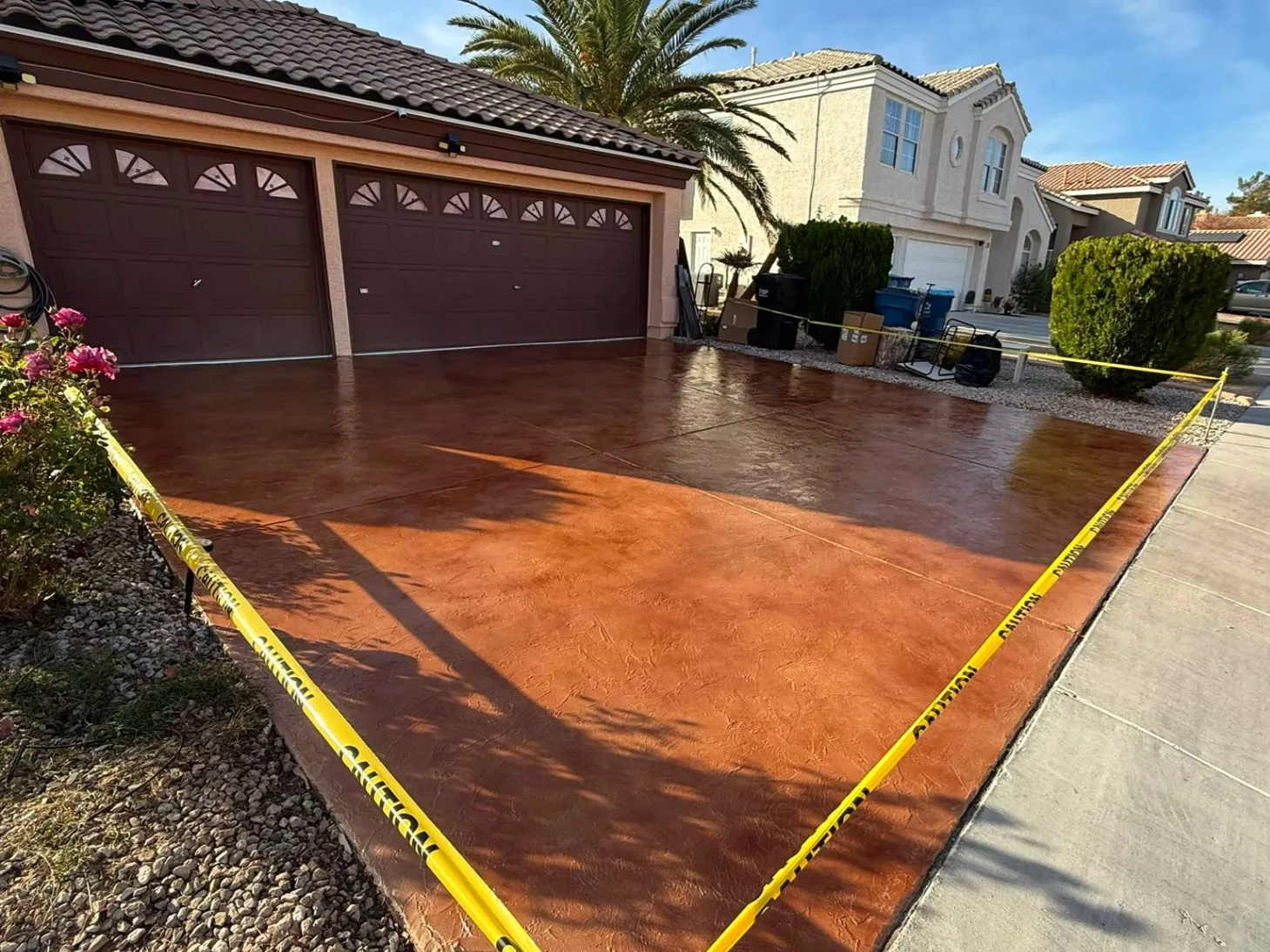 Stain And Color concrete