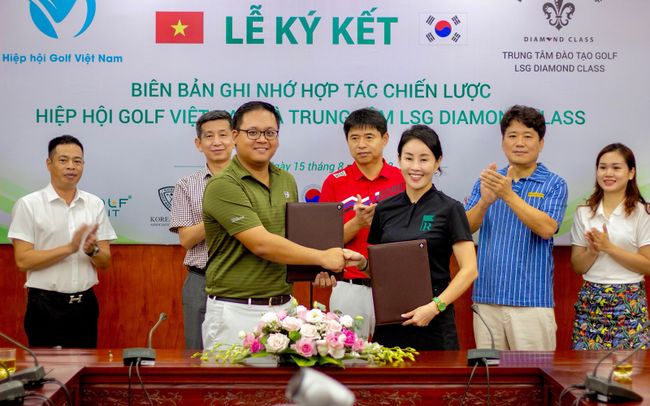 LSG Diamond Class ký kết hợp tác chiến lược với Hiệp hội golf Việt Nam