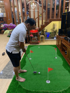 Học đánh golf tại nhà 