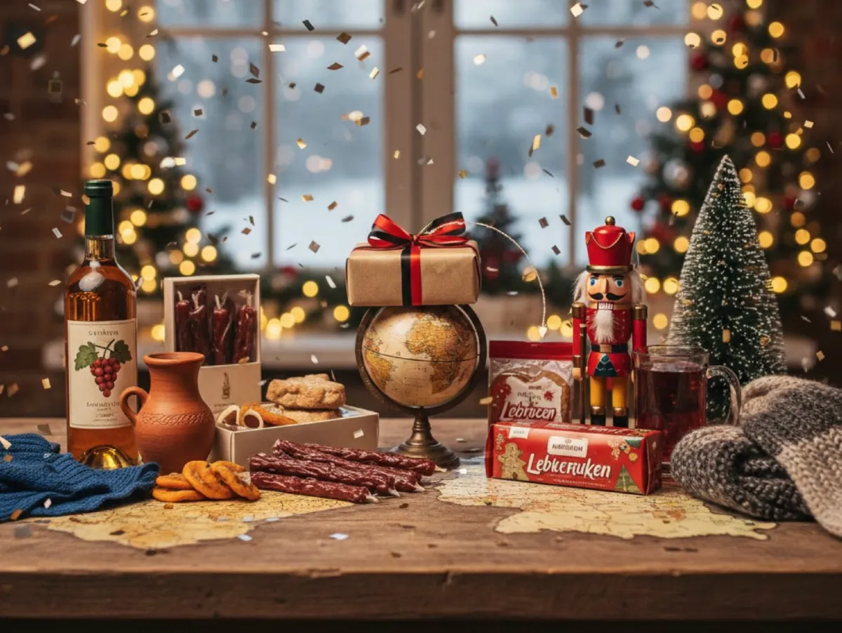 Neujahrs- und Weihnachtsgeschenke von Georgien nach Deutschland